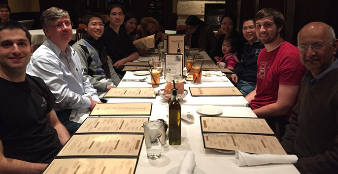 Spring 2015 DEPEND Group Retreat Dinner